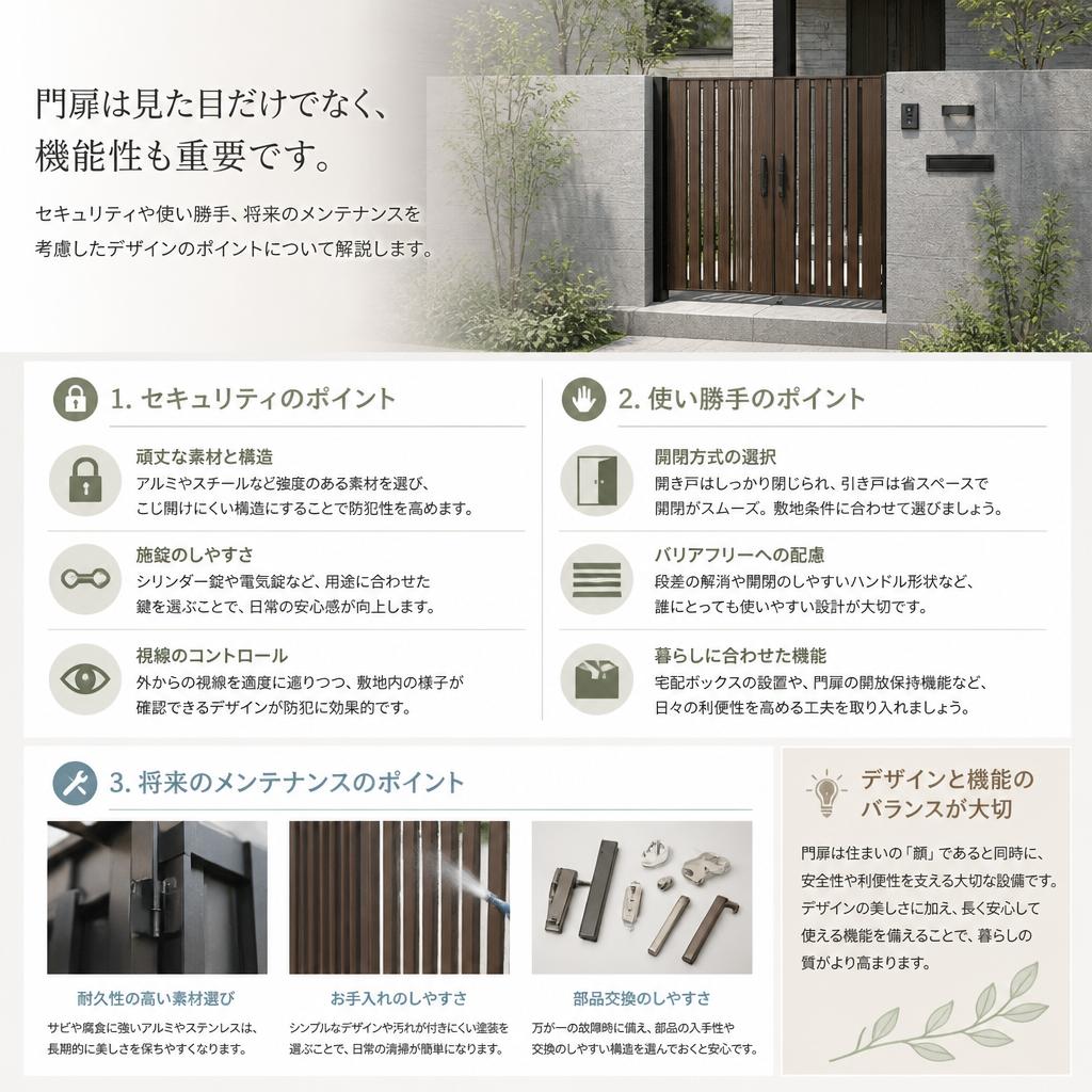 2. 機能性とデザイン性の両立
