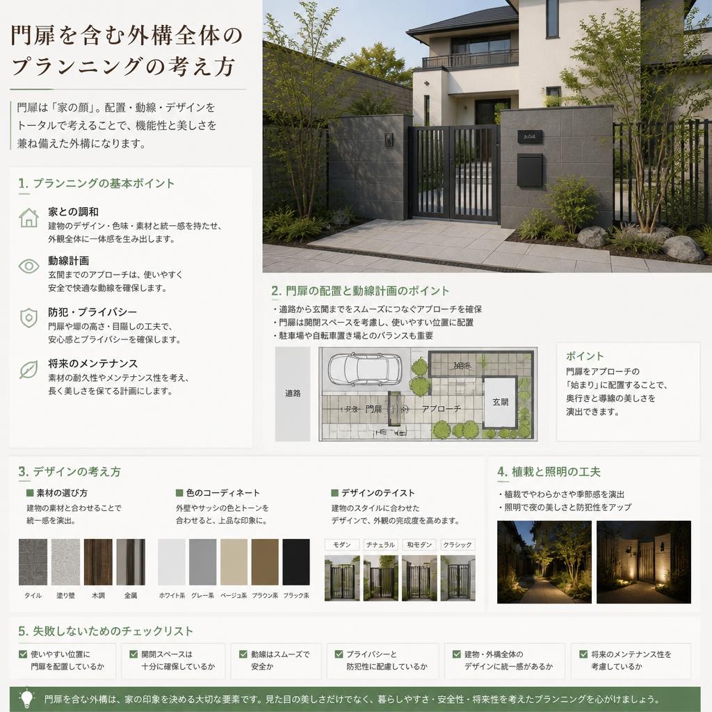 3. 外構プランニングのポイント