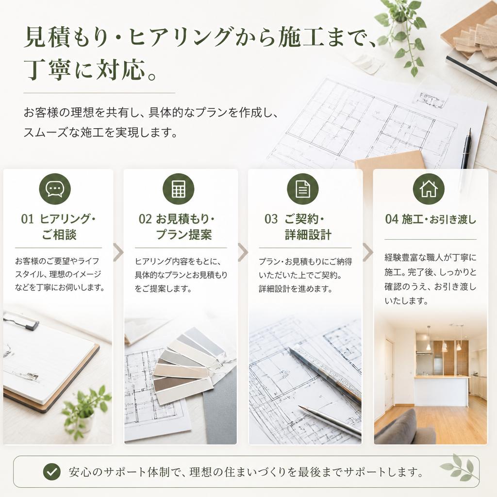 5. 施工の流れ