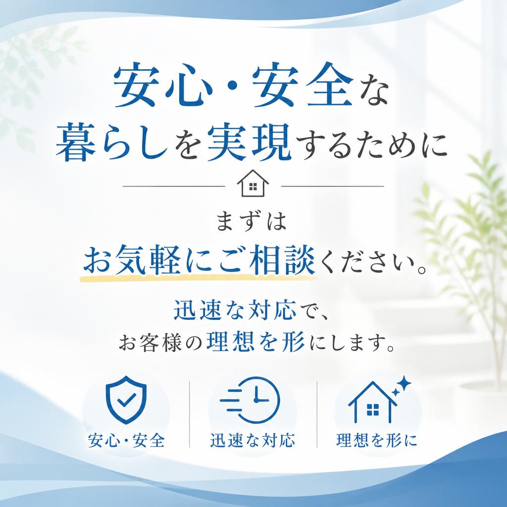 今すぐお問い合わせを！