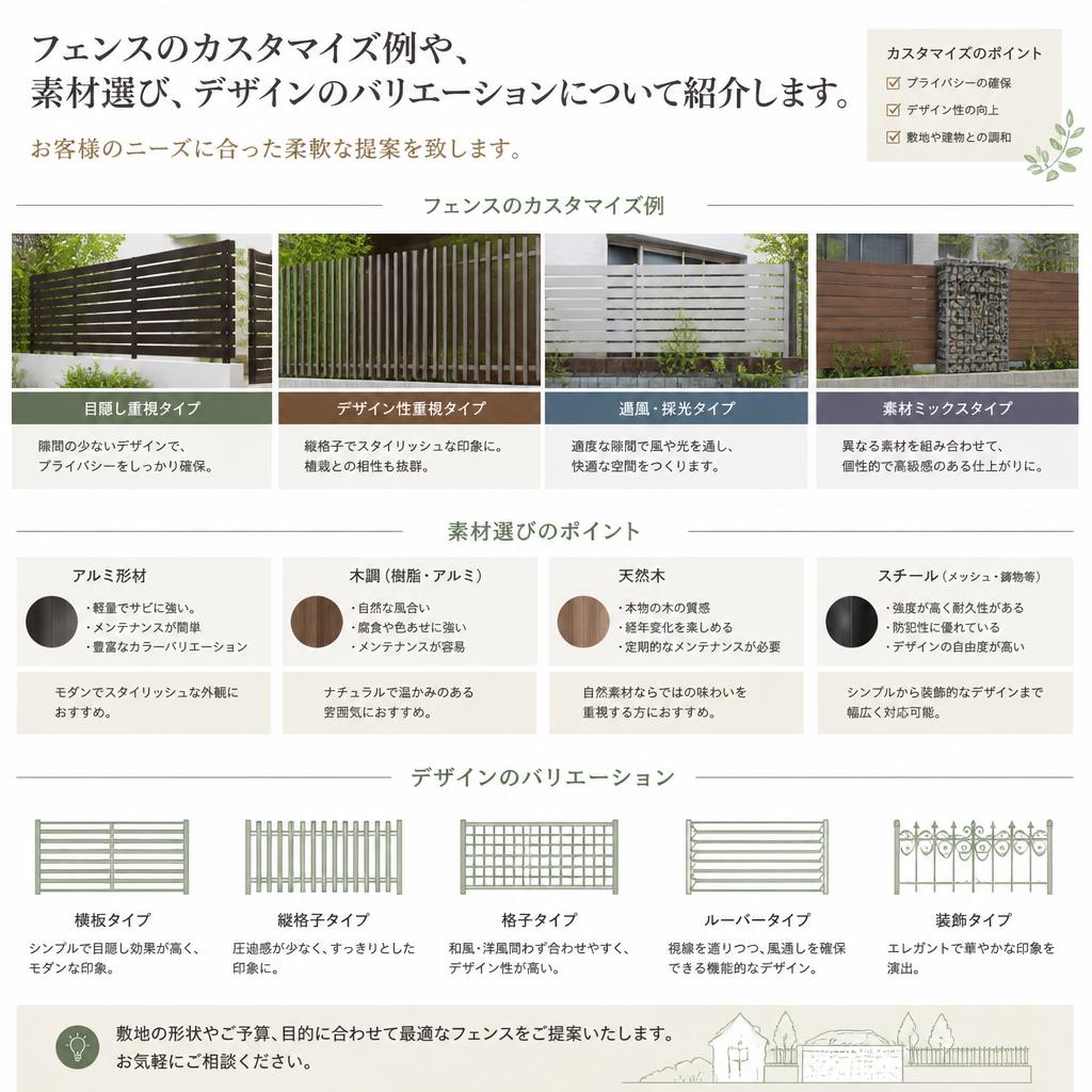 カスタマイズオプション
